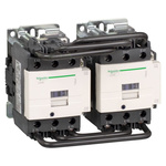 Schneider Electric LC2D Series Reversing Contactor, 22 V Coil, 3-Pole, 95 A, 1 NO + 1 NC