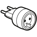Legrand France to Germany Travel Adapter, Rated At 6A