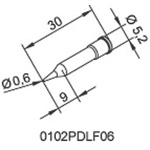 Ersa 0.6 mm Conical Soldering Iron Tip for use with i-Tool
