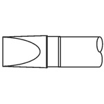 Metcal SxP 5 mm Chisel Soldering Iron Tip for use with MFR-H1-SC2