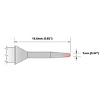 Thermaltronics 1 mm Conical Sharp Soldering Iron Tip
