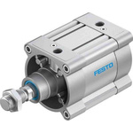 Festo Pneumatic Profile Cylinder 125mm Bore, 25mm Stroke, DSBC Series, Double Acting