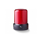 AUER Signal RDC series Red LED Beacon, 24 V, Steady, Base-Mounted