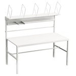 Treston Steel Workbench, 300kg Max Load, Adjustable Height, 650 → 900 mm, 1080 → 1550 mm x 1800mm x 900mm