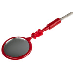 Facom Inspection Mirror Probe, 36mm mirror dia. , flexible , Adjustable