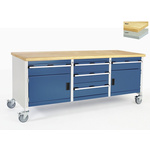 Bott Portable Steel Workbench, 300kg Max Load, 840mm x 2000mm x 750mm