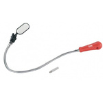 SAM Inspection Mirror Probe, 25 x 50mm mirror dia. , flexible , Adjustable No No , Telescopic , Insulated