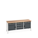 Bott Steel Workbench, 800kg Max Load, 840mm x 2000mm x 750mm