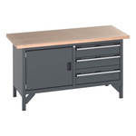 Bott Portable Steel Workbench, 100kg Max Load x 1500mm x 750mm