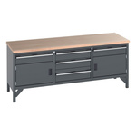 Bott Portable Steel Workbench, 75kg Max Load x 2000mm x 750mm