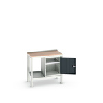 Bott Portable Steel Workbench, 75kg Max Load, 930mm x 1000mm x 600mm