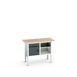 Bott Portable Steel Workbench, 75kg Max Load, Adjustable Height, 830 → 930mm x 1250mm x 600mm
