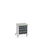 Bott Portable Steel Workbench, 50kg Max Load, 840mm x 750mm x 750mm