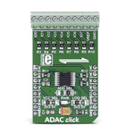MikroElektronika ADAC Click 12 bit ADC, DAC, GPIO, I2C MIKROE-2690