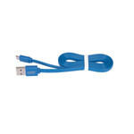 OKdo Micro USB Noodle Cable - 1m Blue