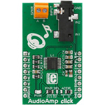 MikroElektronika MIKROE-2368, AudioAmp click Audio Amplifier Development Board for MikroBUS