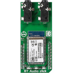MikroElektronika BT Audio Click RN52 Bluetooth Audio mikroBus Click Board for Intercom Push-To-Talk Audio Connection,