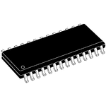 DSPIC33FJ128GP802-I/SO Microchip, 16bit Digital Signal Processor 40MHz 128 kB Flash 28-Pin SOIC W