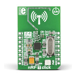 MikroElektronika nRF T Click nRF24L01P RF Transceiver mikroBus Click Board for Active RFID, Game Controllers, Home &