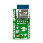 MikroElektronika WiFi ESP Click ESP-WROOM-02 WiFi mikroBus Click Board for Create Smart Appliances, Home Automation