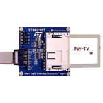 STMicroelectronics Smart Card Interface Evaluation Board ST8034AT Evaluation Board STEVAL-IPT006V1