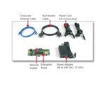 MOXA 10/100 Mbps embedded serial device servers with a starter ki NE-4100 Evaluation Board Ethernet Development Kit,