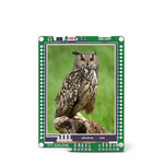 MikroElektronika MIKROE-2588, mikromedia for PIC18FK 2.8in TFT Color Display Development Module With PIC18F67K40