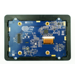 Bridgetek ME812AU-WH50R, FT812 Embedded Video Engine (EVE) 5in LCD Development Module With FT4222H USB to SPI bridge