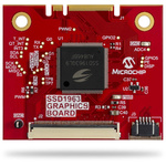 Microchip AC320214, SSD1963 LCD Controller Graphics Card LCD Daughter Board With SSD1963 for Microchip starter kits