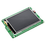 MikroElektronika MIKROE-607, mikromedia for PIC18F 2.8in TFT Color Display Development Board With PIC18F87J50 for