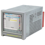 Eurotherm 6100A, 18 Channel, Paperless Chart Recorder Measures Current, Millivolt, Resistance, Voltage