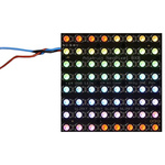 Adafruit 2872, NeoPixel NeoMatrix 64 RGBW Cool White LED Matrix Module