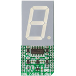 MikroElektronika MIKROE-2269, Big 7-Seg R Click 7 Segment Display mikroBus Click Board With SC10-21SRWA
