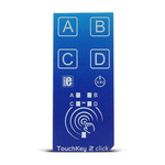 MikroElektronika TouchKey 2 Capacitive Touch mikroBus Click Board for ATtiny817