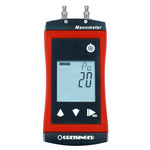 RS PRO RS 1107 Differential Manometer With 2 Pressure Port/s, Max Pressure Measurement 0.02bar