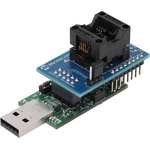 Microchip DM160237, DM160237 Serial Memory EEPROM Memory Board for SERIAL MEMORY I2C EVALUATION KIT for USB Interface