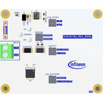Infineon TLD1211SJEVALTOBO1, TLD1211SJ_EVAL LED Driver Evaluation Board for LITIX™ Linear TLD1211SJ