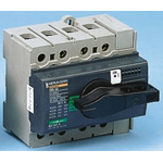 Merlin Gerin 3 Pole DIN Rail Non Fused Isolator Switch - 63 A Maximum Current, 30 kW Power Rating, IP40