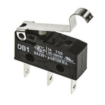 SPDT-NO/NC Simulated Roller Lever Microswitch, 6 A @ 250 V ac