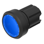 EAO Series 45 Momentary Blue LED Actuator, IP20, IP40, IP66, IP67, IP69K, 22.3 (Dia.)mm, Panel Mount, 500V ac/dc