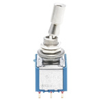 APEM 3PDT Toggle Switch, Latching, Panel Mount