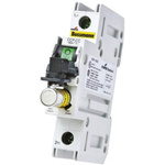 Eaton Bussmann Series 30A Rail Mount Fuse Holder With Indicator for Class CC Fuse, 1P, 600V ac