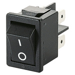 Marquardt Double Pole Single Throw (DPST), On-None-Off Rocker Switch Panel Mount