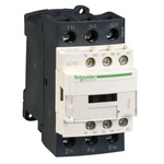 Schneider Electric Contactor, 24 V dc Coil, 3-Pole, 25 A, 15 kW, 1NC + 1NO