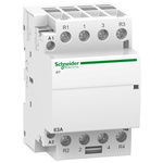 Schneider Electric Contactor, 220 → 240 V ac Coil, 4-Pole, 63 A, 2NO/2NC