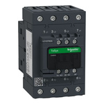 Schneider Electric LC1D Series Contactor, 4-Pole, 60 A, 1 NO + 1 NC