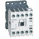 Legrand Contactor, 3-Pole, 6 A, 2.2 kW, 1NO