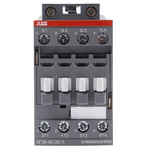 ABB AF Series Contactor, 24 V ac/dc Coil, 4-Pole, 55 A, 18.5 kW, 4NO, 690 V ac