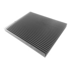 Heatsink, Universal Rectangular Alu, 0.58K/W, 250 x 200 x 25mm