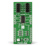 MikroElektronika PWM Click PWM Controller for PCA9685PW for LED Drivers, Robots, Servo Motors